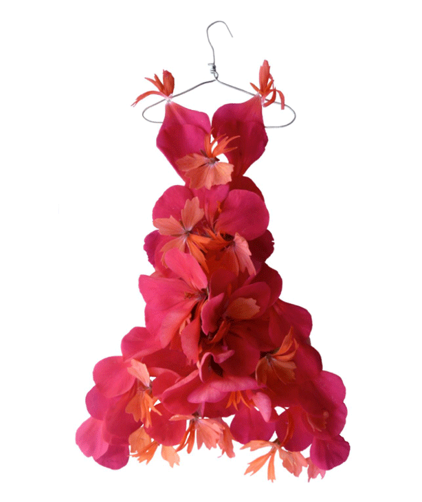 Geranium Petals Dress