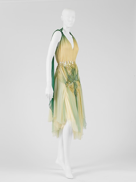 Green Silk Dress